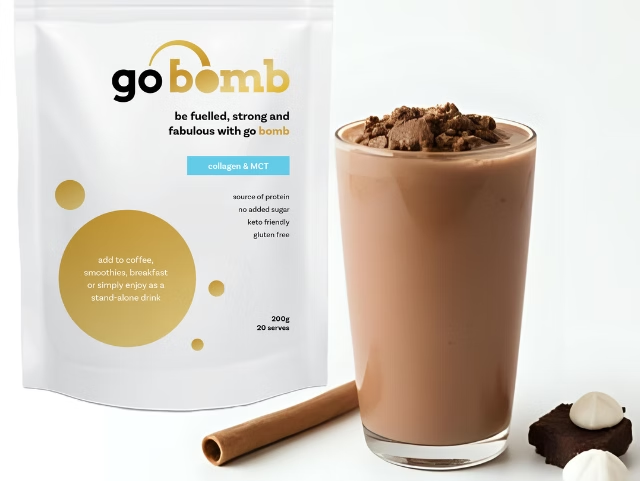 Gobomb, Peanut Butter & Banana Smoothie