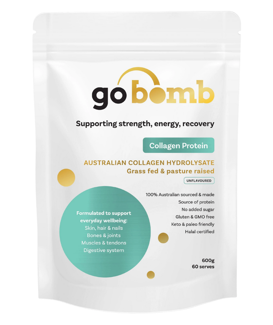GoBomb Pure Australian Collagen Protein 600gm