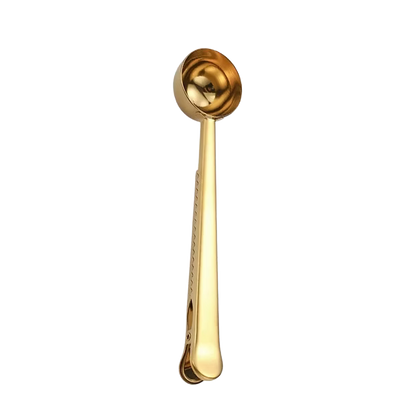 Golden Measuring Clip on Spoon